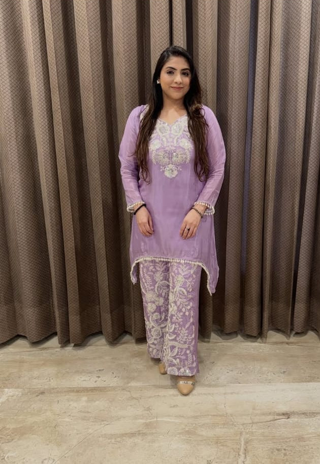 Stunning Embroidery Work Suit TT152