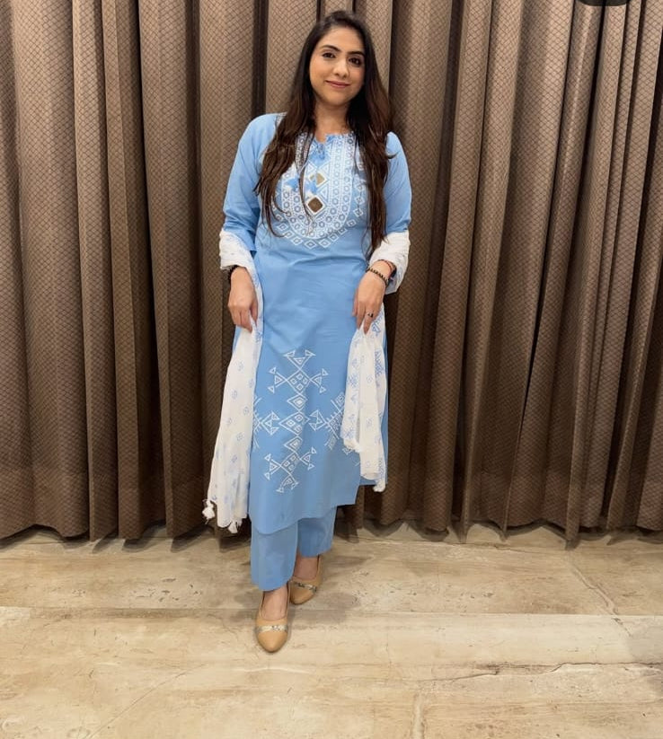 Beautiful Daily wear Cotton Suit TT155