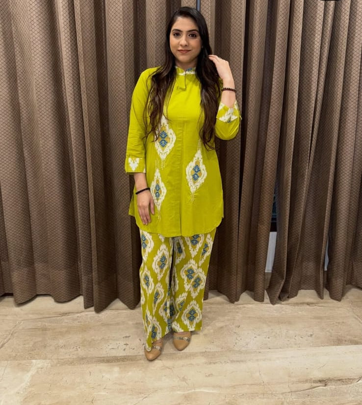 Beautiful Kurti Style Co-Ord Set TT159