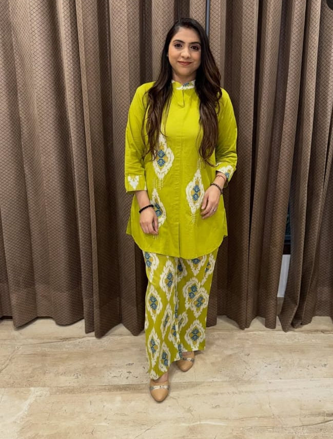 Beautiful Kurti Style Co-Ord Set TT159