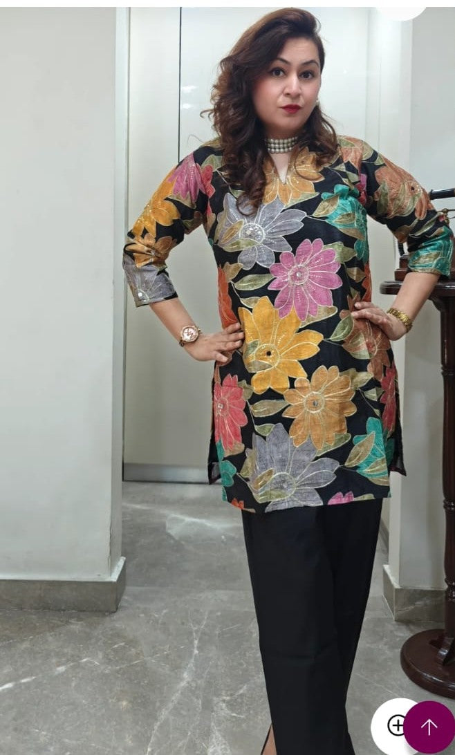 Mirror Work Co-Ord Set TT014