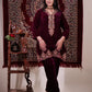Stunning Thread Work Velvet Co-Ord Set TT111