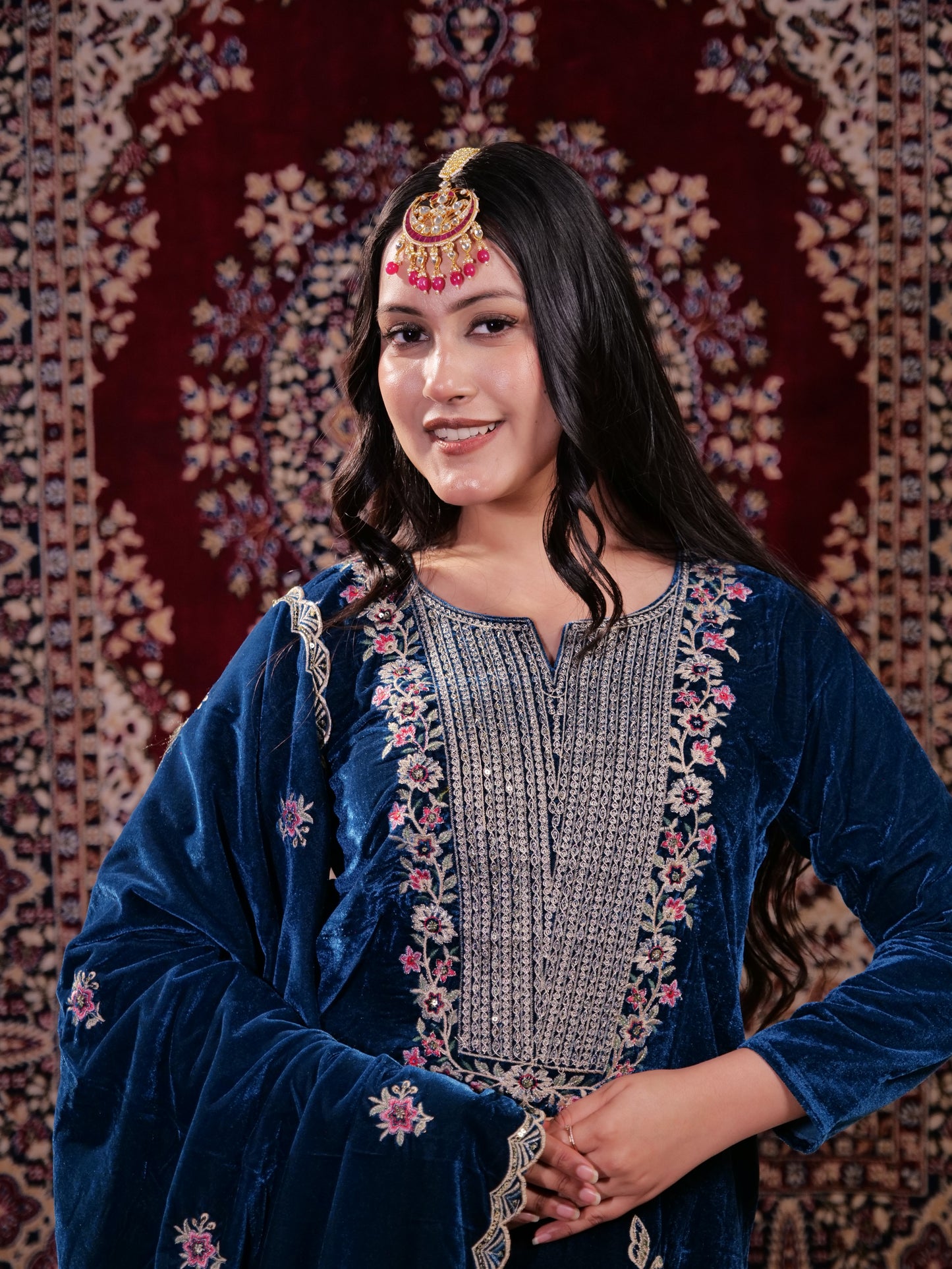 Velvet 3 Piece Suit TT113