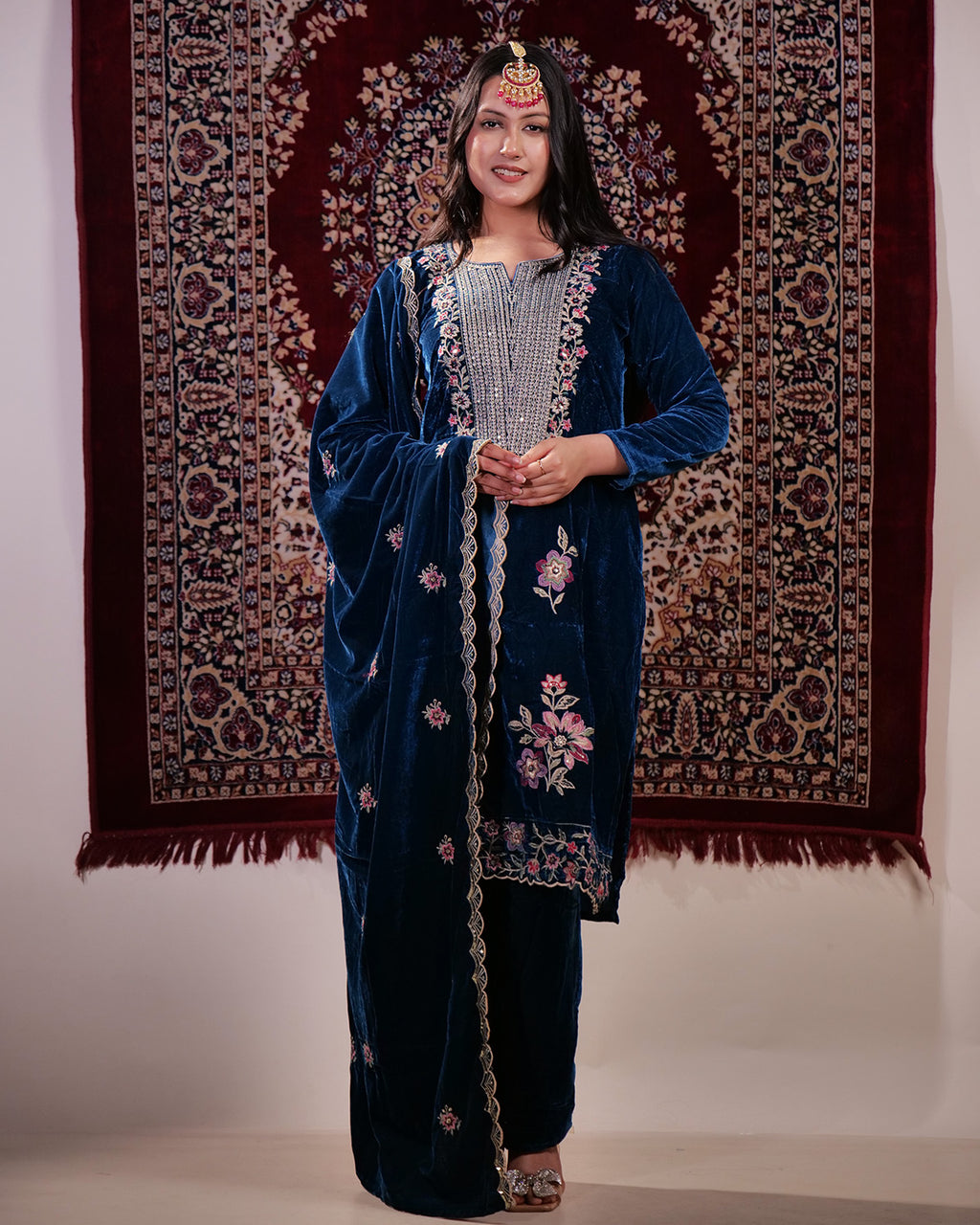 Velvet 3 Piece Suit TT113