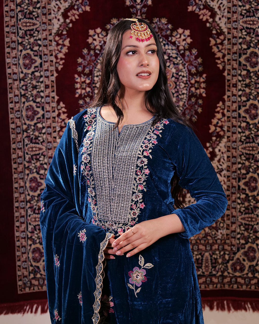 Velvet 3 Piece Suit TT113