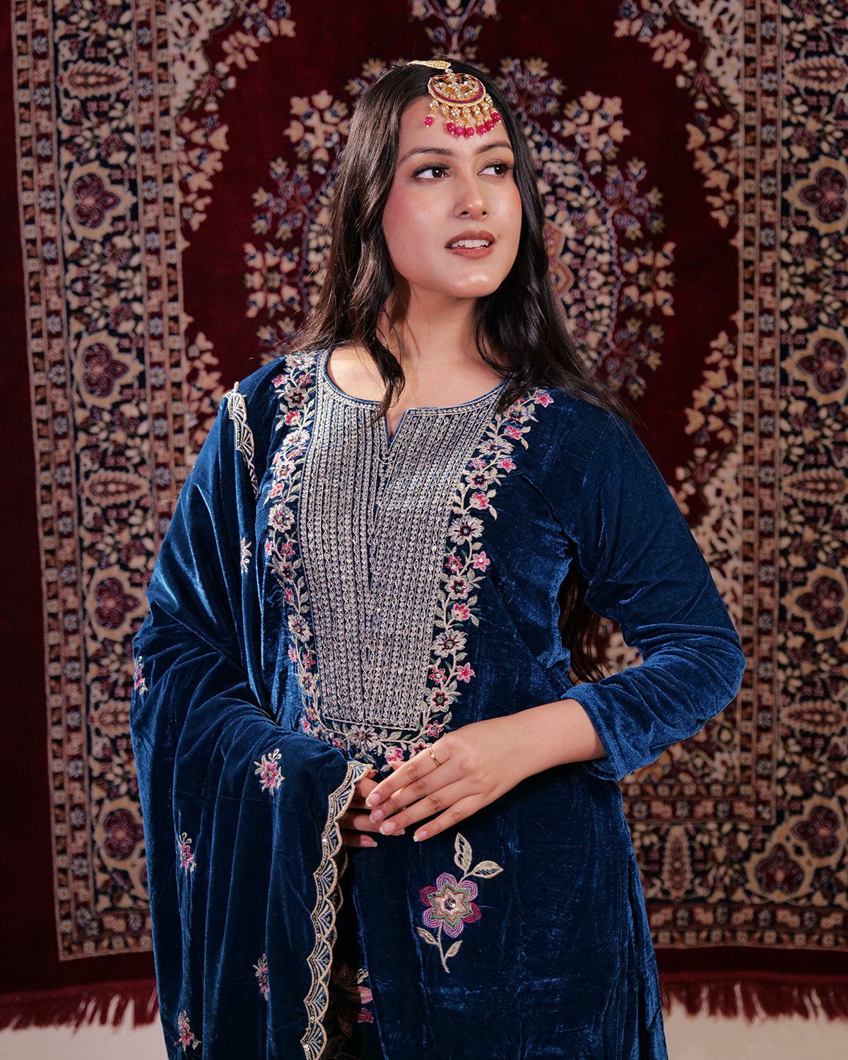 Velvet 3 Piece Suit TT113